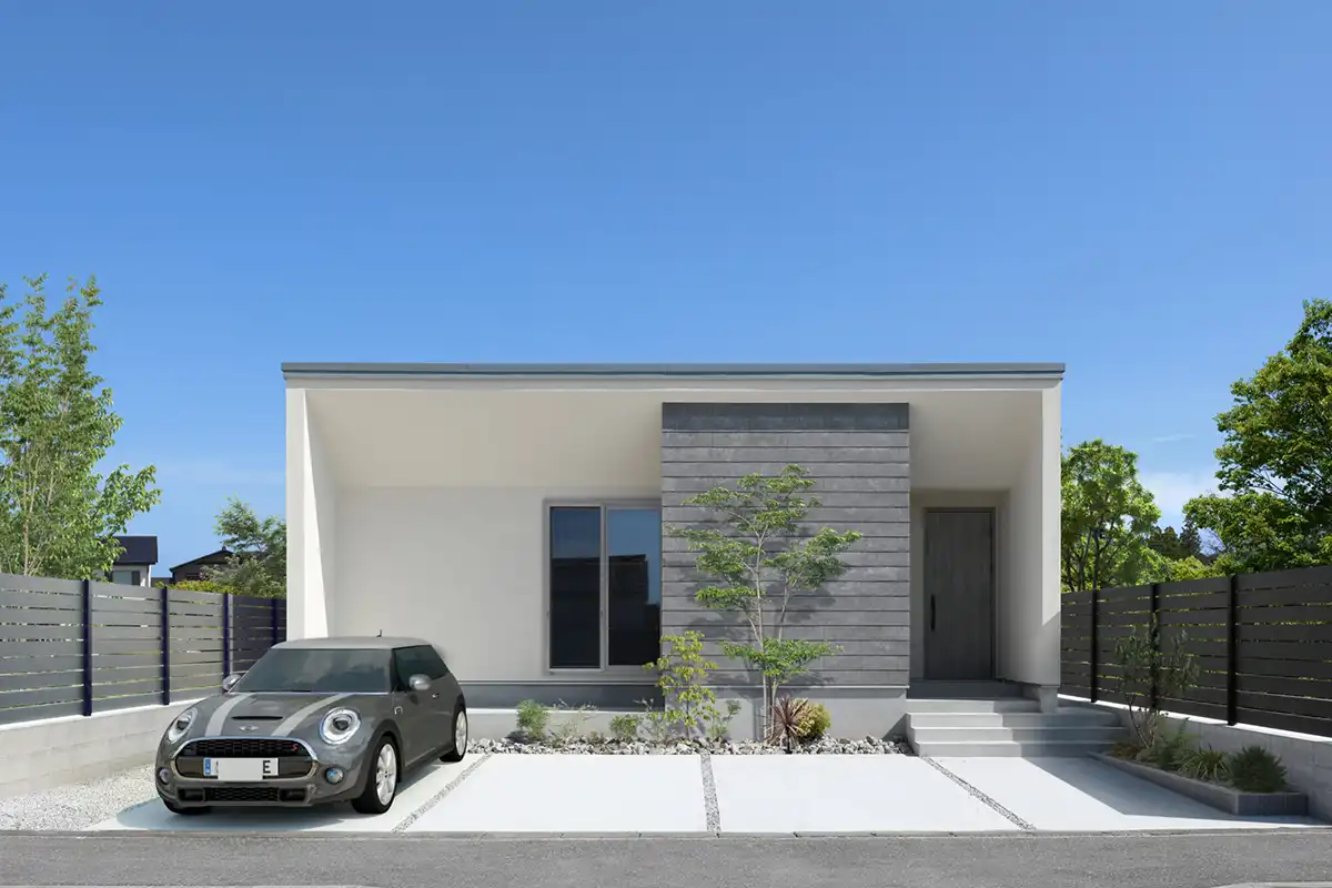 グラス-平屋イメージ