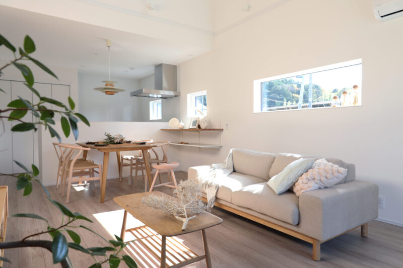 北欧モダンのリビング