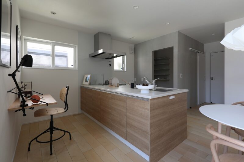 料理をしながら子供が見守れるキッチン